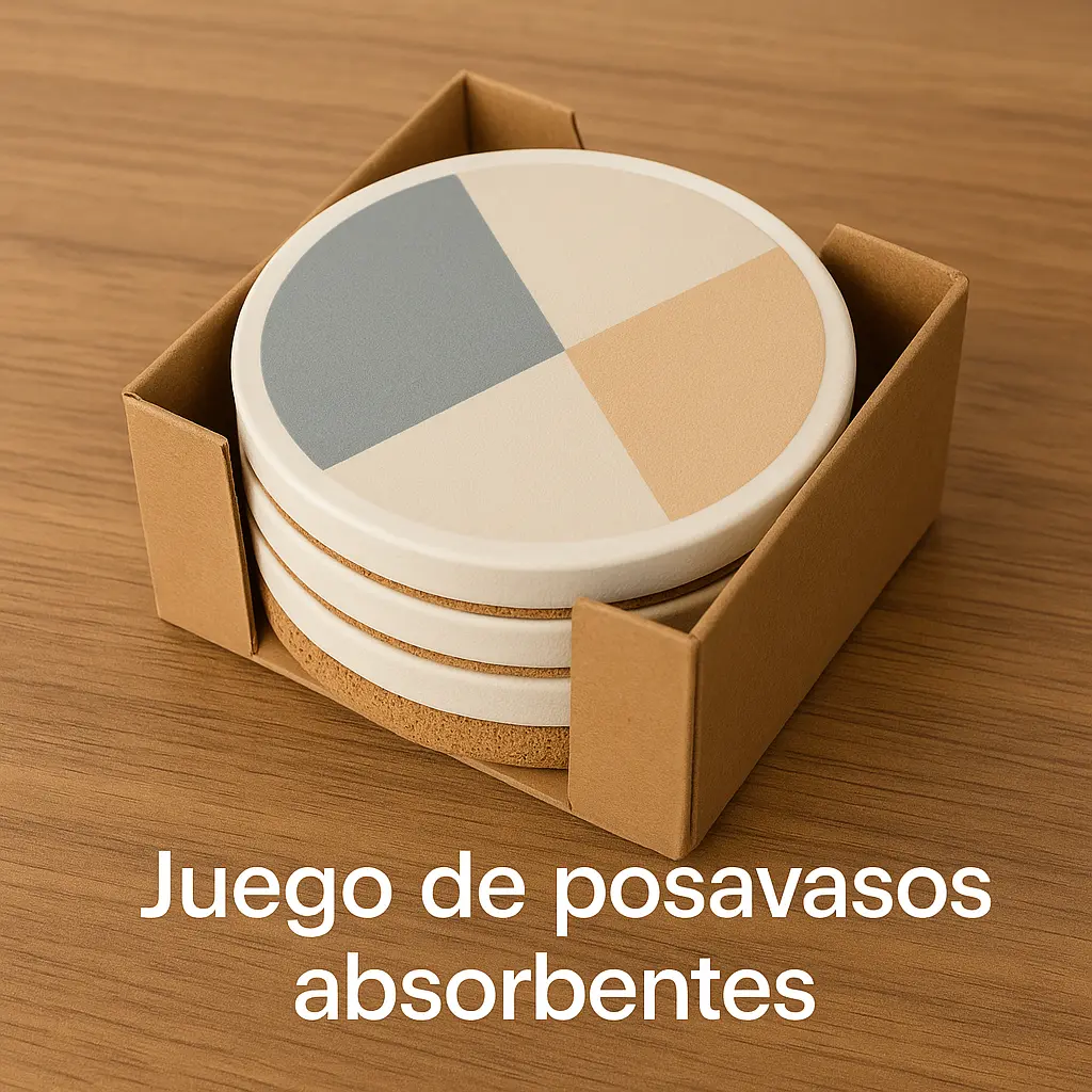 [BAZ-019] Juego de posavasos absorbentes